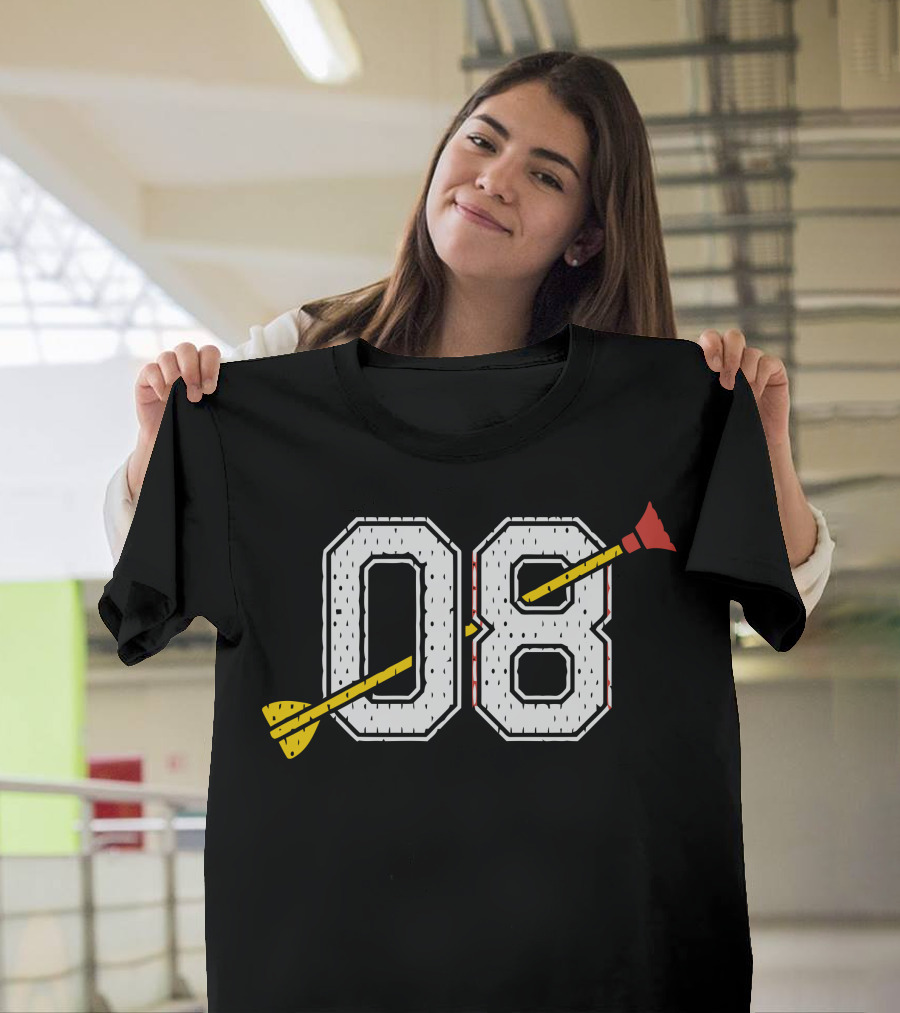 08 Dartboard Target Hit T-Shirt