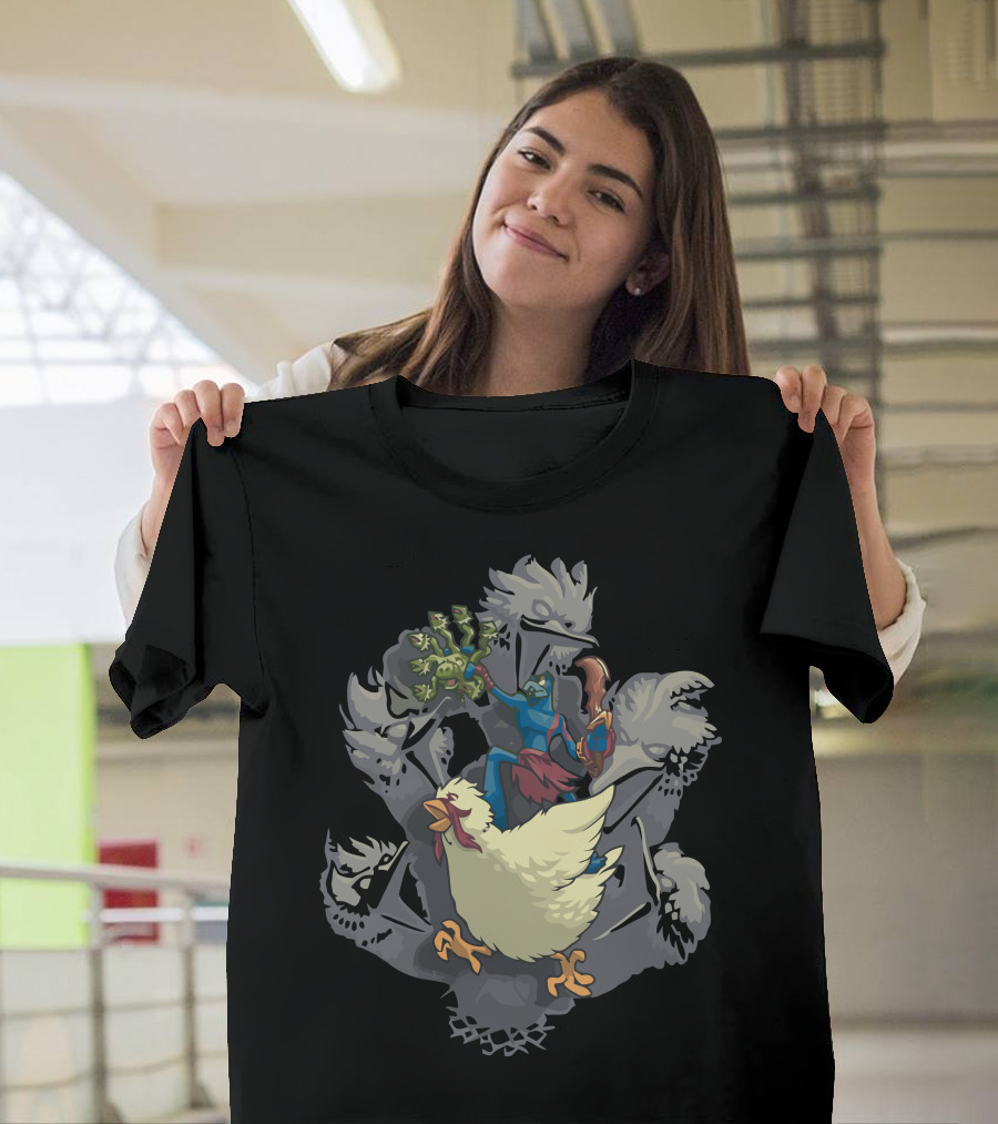 Gonzo Muppet with Space Chicken T-Shirt