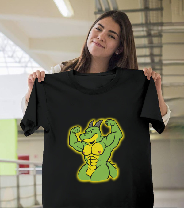 Mighty Dragon Flex Just Drag On T-Shirt