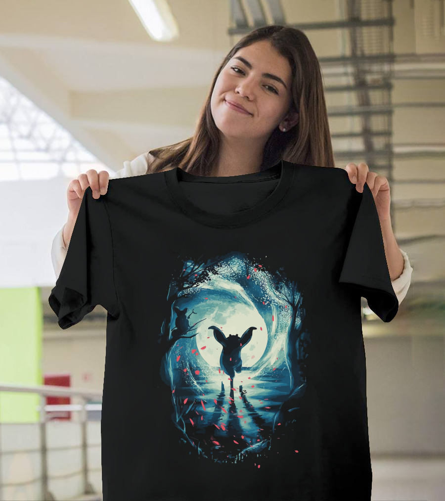 Secret Practice Moonlit Dance in Mystical Forest T-Shirt