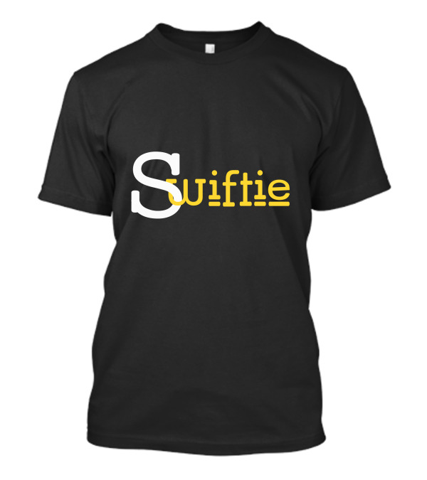 Swiftie Bold White Yellow T-Shirt