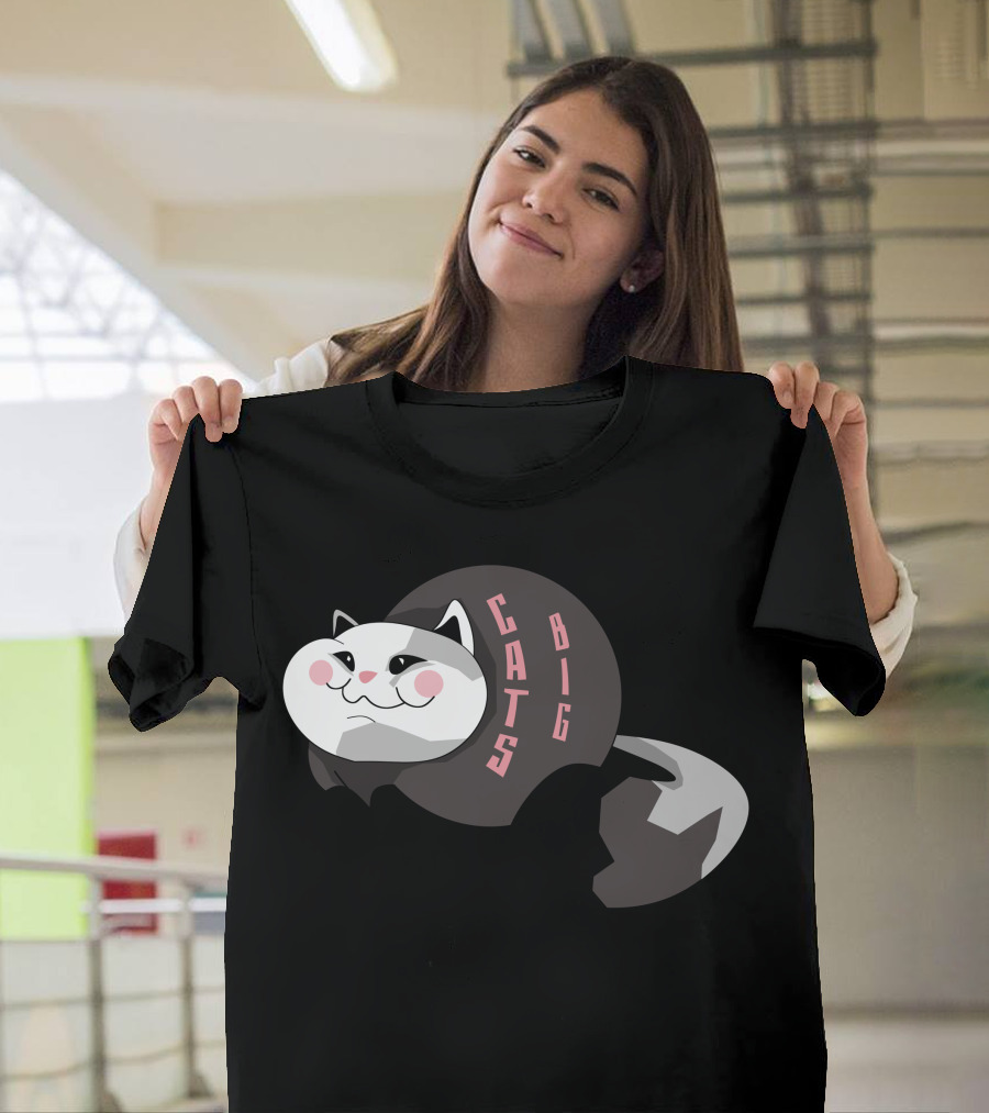 Big Cats Cute Chubby Feline T-Shirt