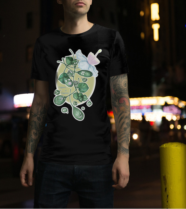 Capers Of Caprice Plant Expression Faces T-Shirt