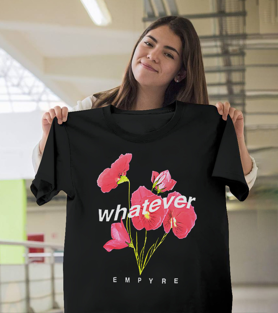 Empyre Whatever Forever Red Floral Poppies T-Shirt