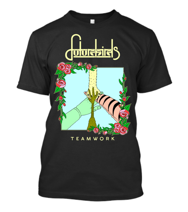Futurebirds Teamwork Collaboration Unity Harmony Roses T-Shirt