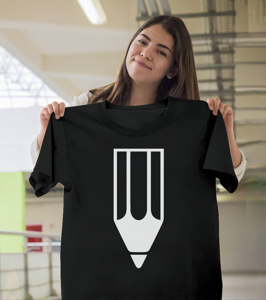 High Pen Pencil Icon T-Shirt