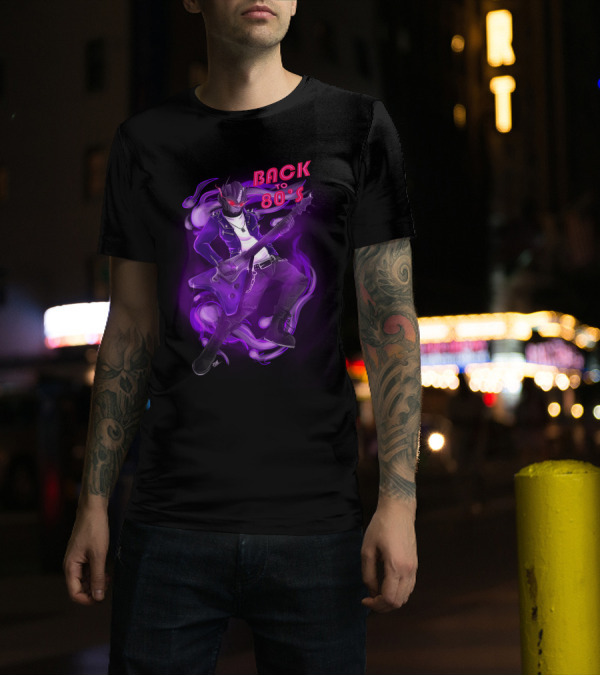 Sg Optimus Prime Back To 80s Retro Style Galactic Guitarist T-Shirt