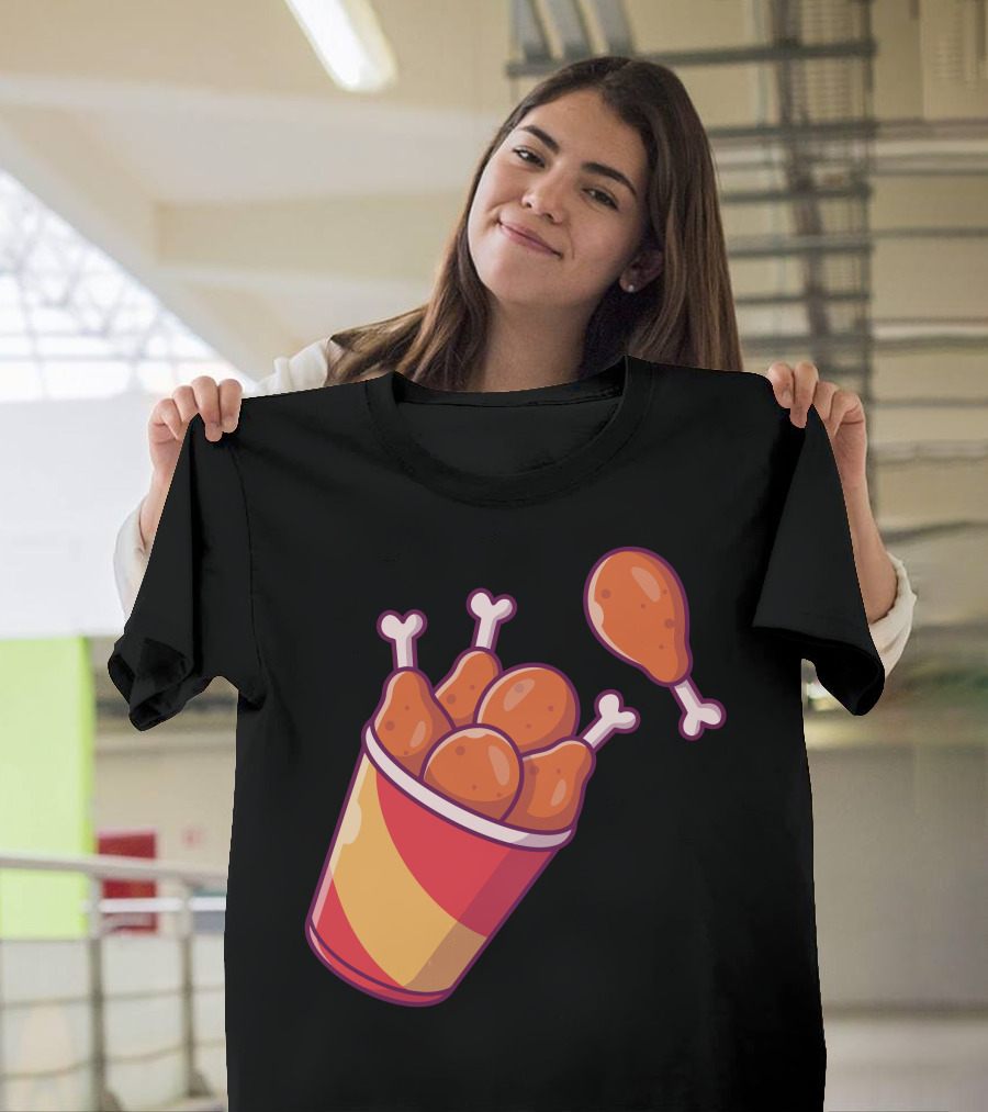 Chicken Wing Bucket Delight T-Shirt