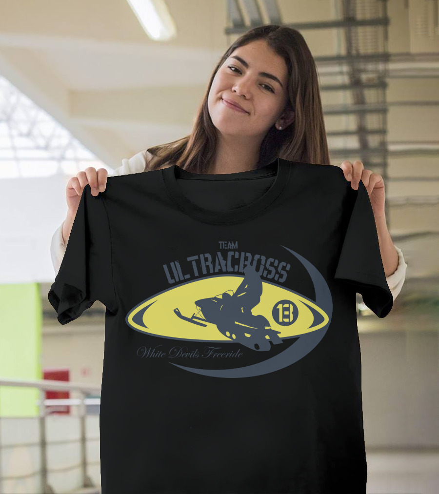 Team Ultracross White Devils Freeride 13 Snowmobile T-Shirt