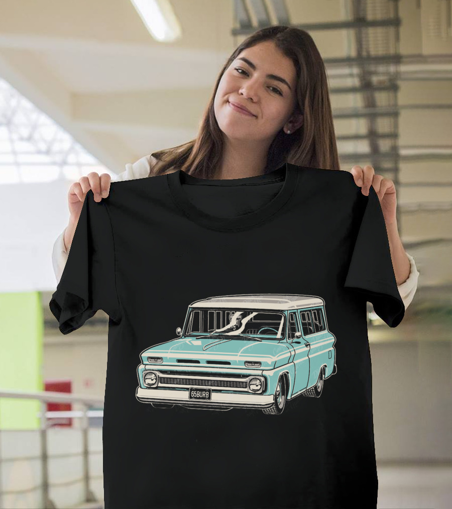65 Burb Classic Lowered Vintage Wagon T-Shirt