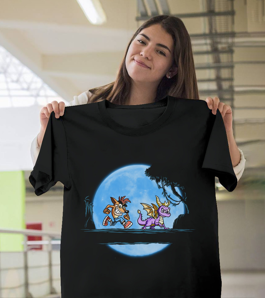 Hakuna Gameata Crash Spyro Moon Adventure T-Shirt
