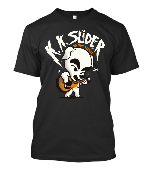 K K Slider Vs The World Guitar Solo Adventure T-Shirt