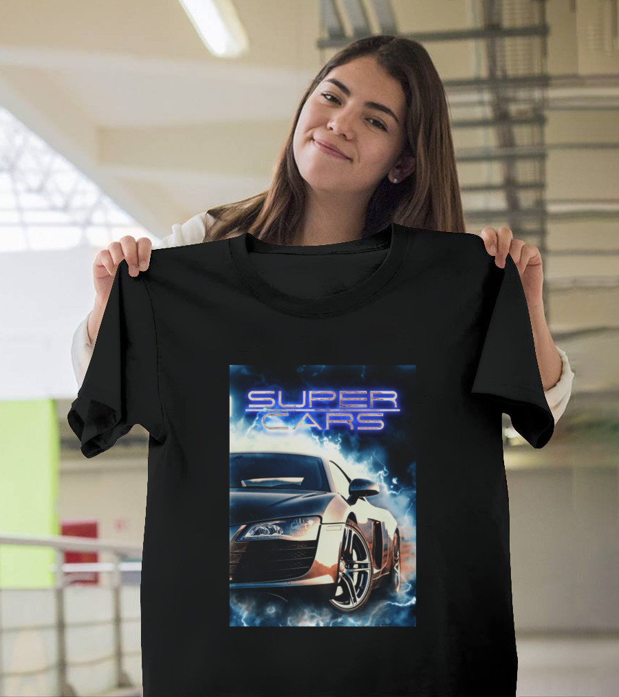 Super Cars Lightning Speed Elegance T-Shirt