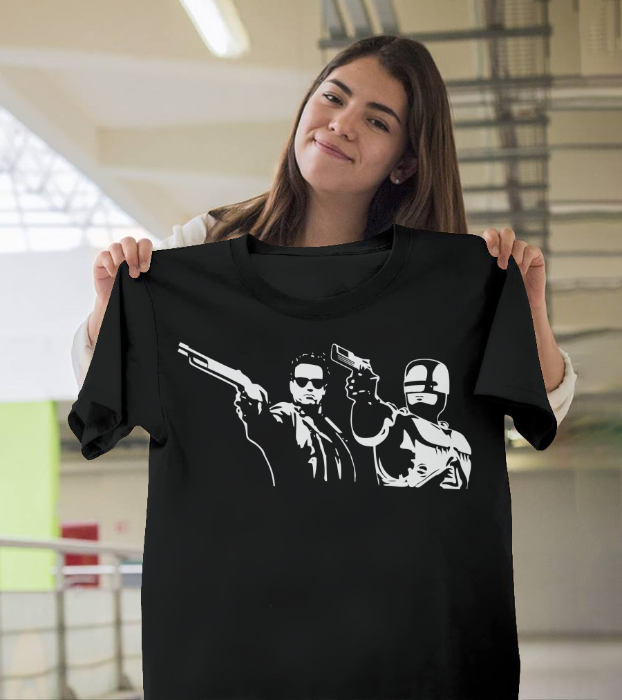 Bot Fiction Terminator RoboCop Fusion T-Shirt