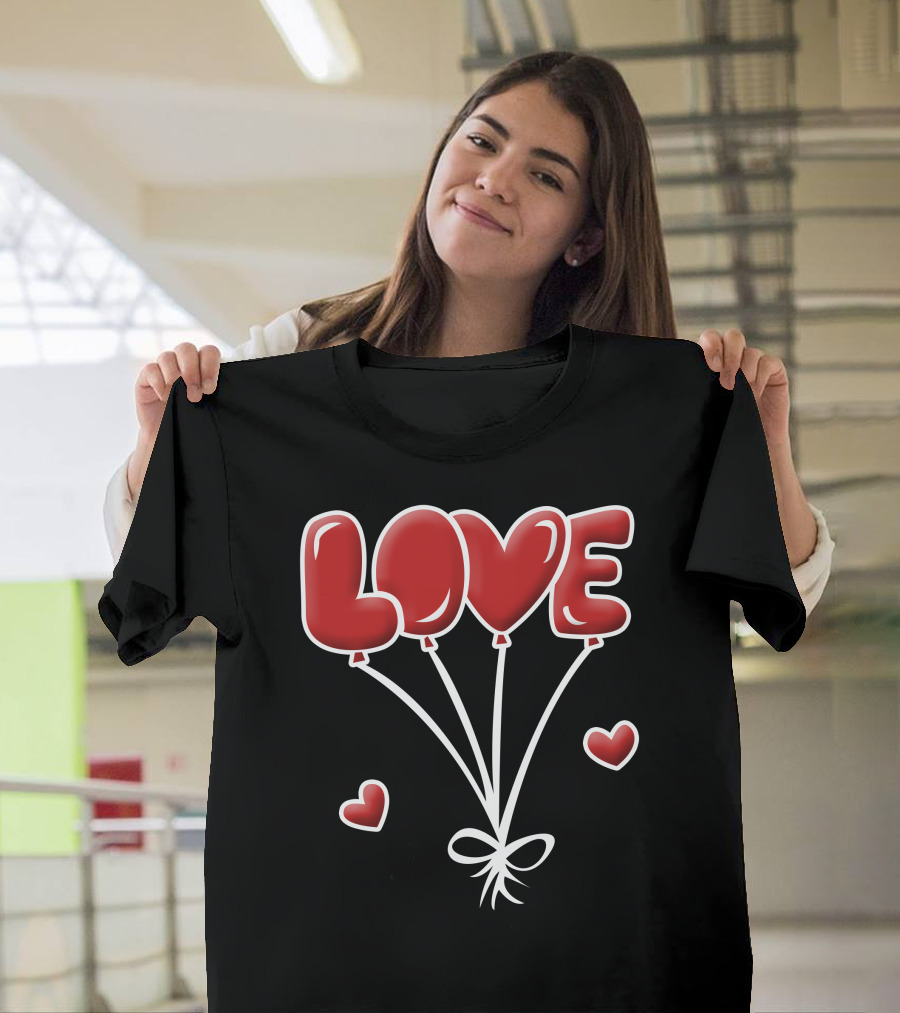 LOVE Balloon Heart T-Shirt