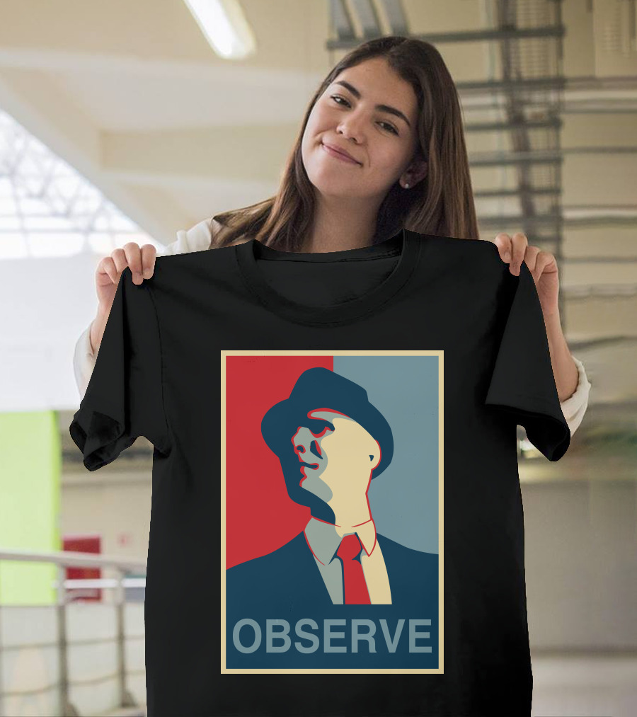 HOPE Style Observe Watching Figure T-Shirt