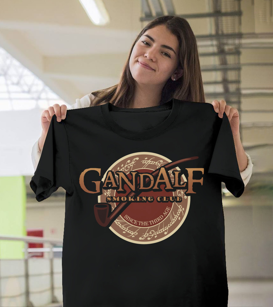Gandalf Smoking Club Since the Third Age T-Shirt