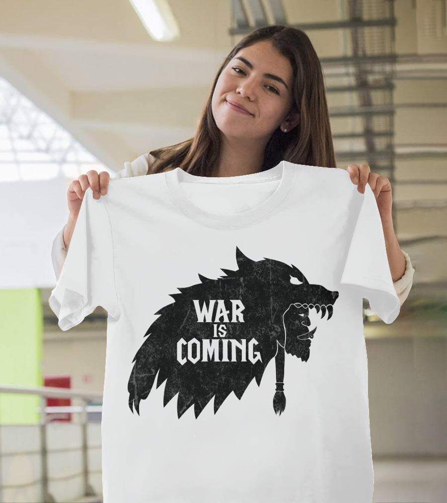 War Is Coming Direwolf T-Shirt