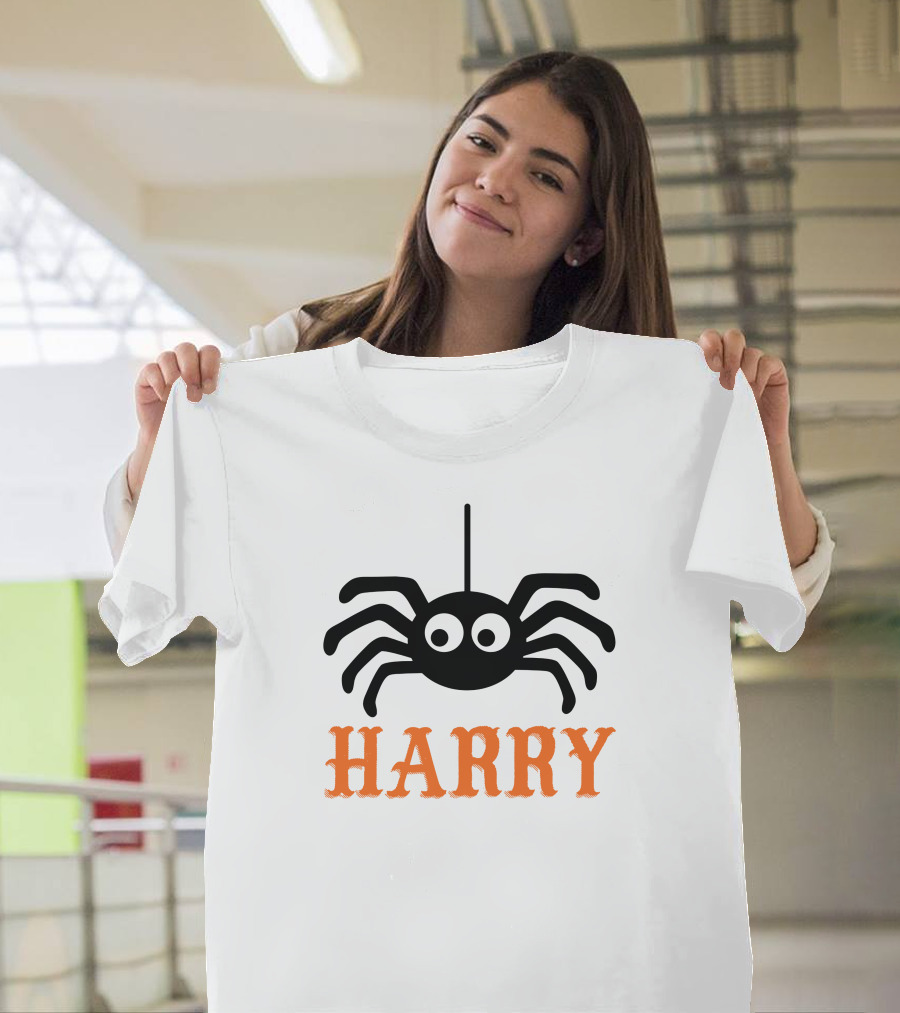 Halloween Harry Spider T-Shirt