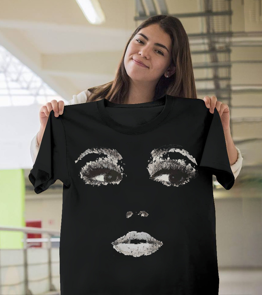 Girl Eye Face Abstract Stare T-Shirt