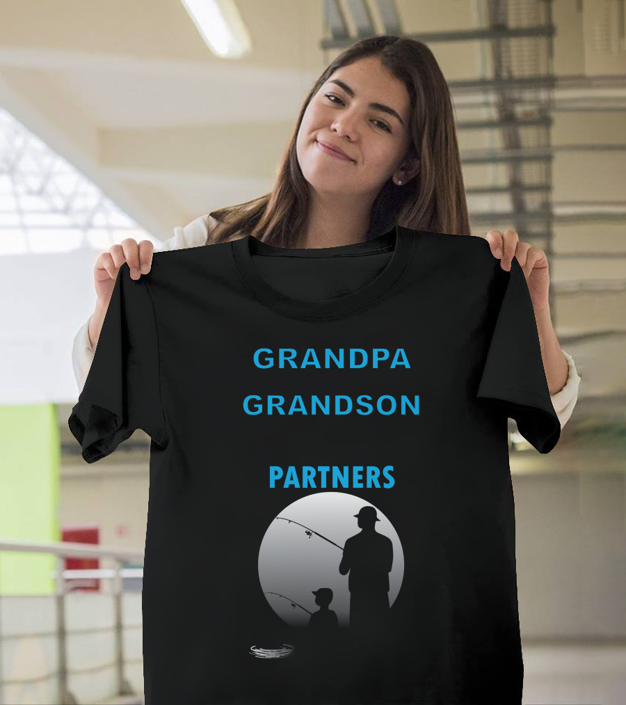 GRANDPA and GRANDSON FISHING PARTNERS FOR LIFE T-Shirt