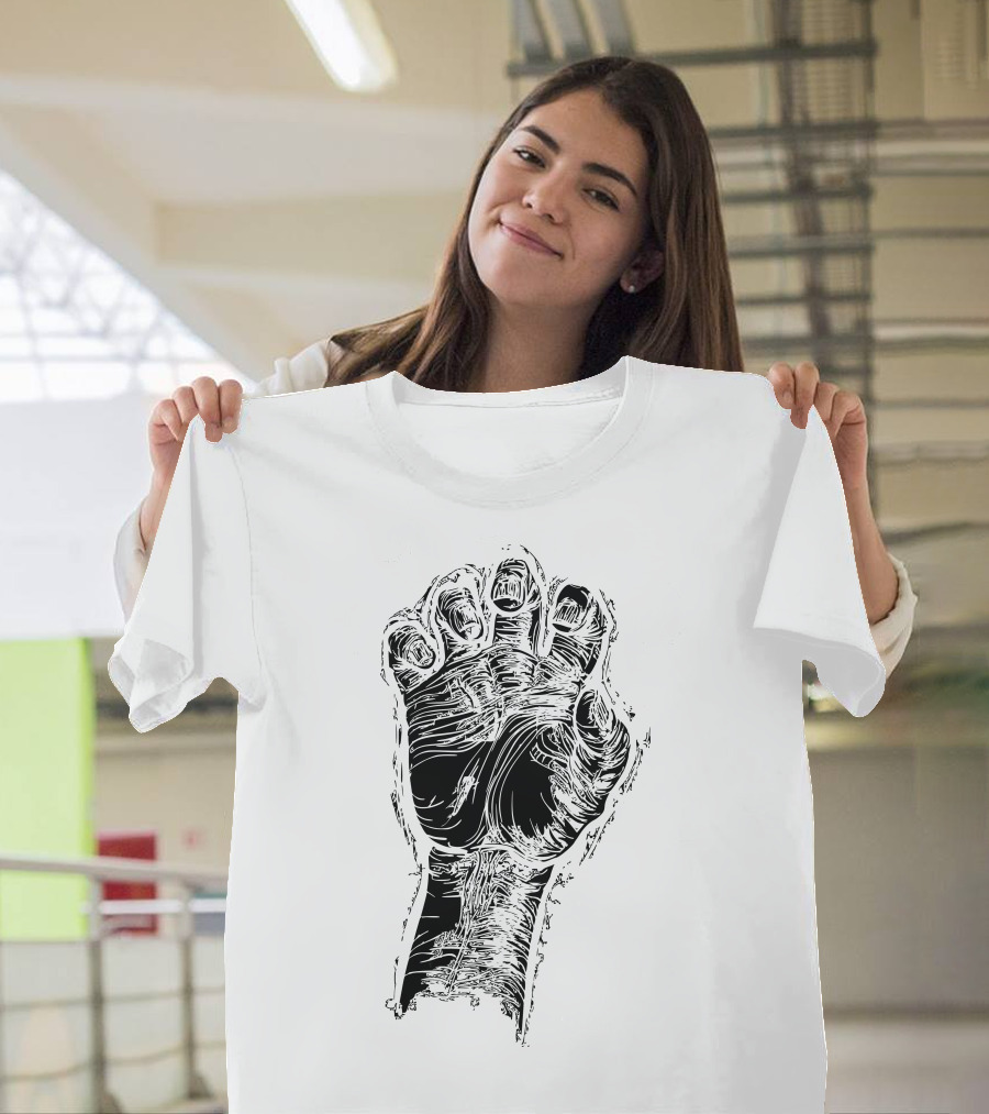 Hand Fist Sketch T-Shirt