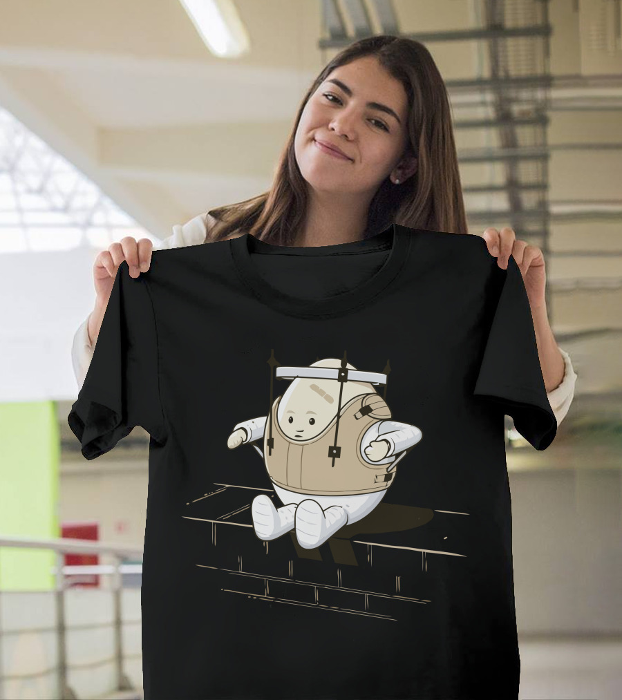 Body Cast Egg on Wall T-Shirt