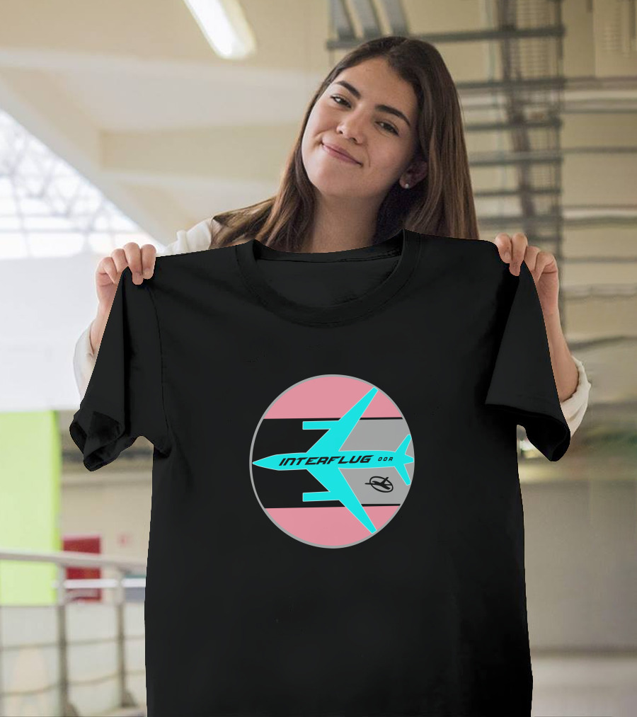 Interflug DDR Airplane T-Shirt