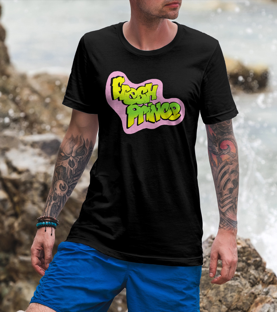Fresh Prince Graffiti Logo 90s T-Shirt