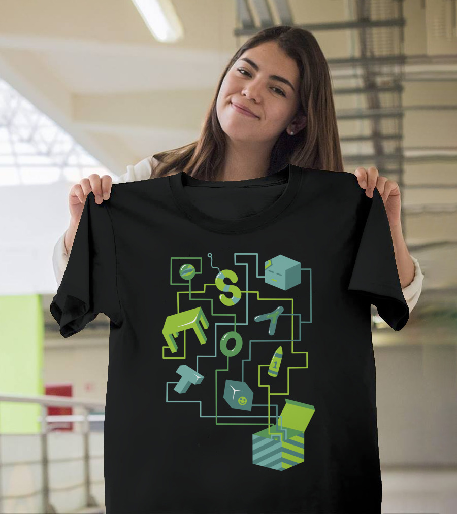 S O T 1 Toys Box Cube Maze T-Shirt