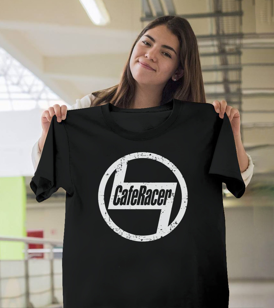 Cafe Racer Vintage Motorcycle Emblem T-Shirt