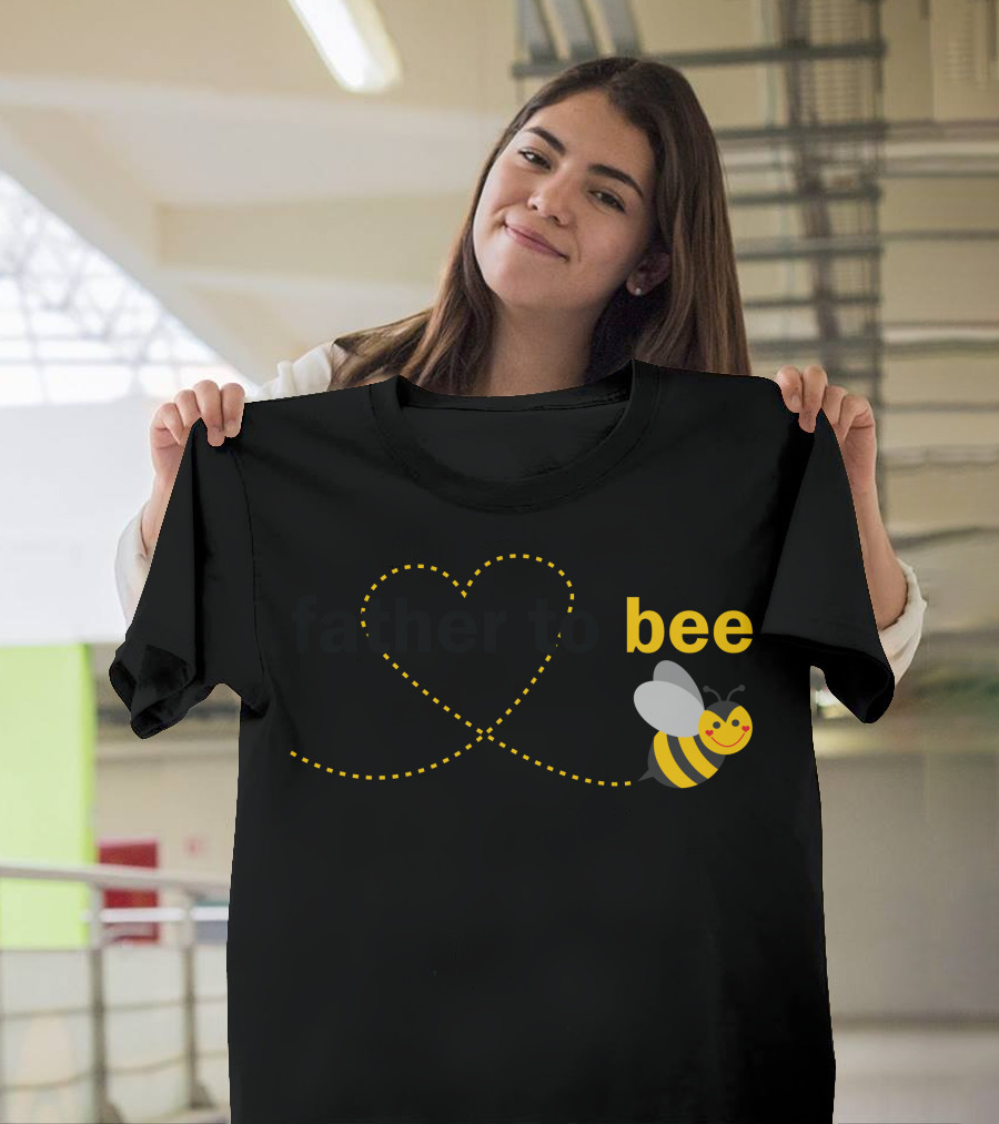 father to bee heart bee trail T-Shirt