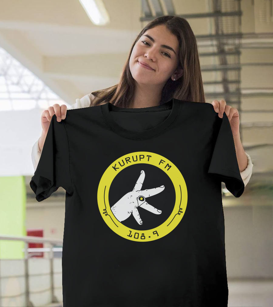 Kurupt FM 108.9 Throw Up Your T-Shirt