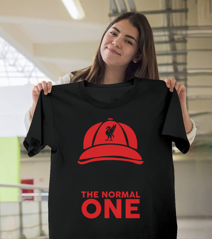 Liverpool The Normal One Red Cap and Glasses T-Shirt