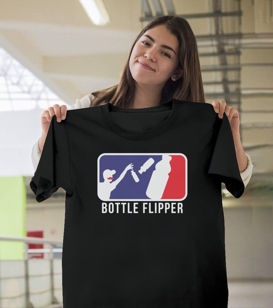 BOTTLE FLIPPER Professional League T-Shirt