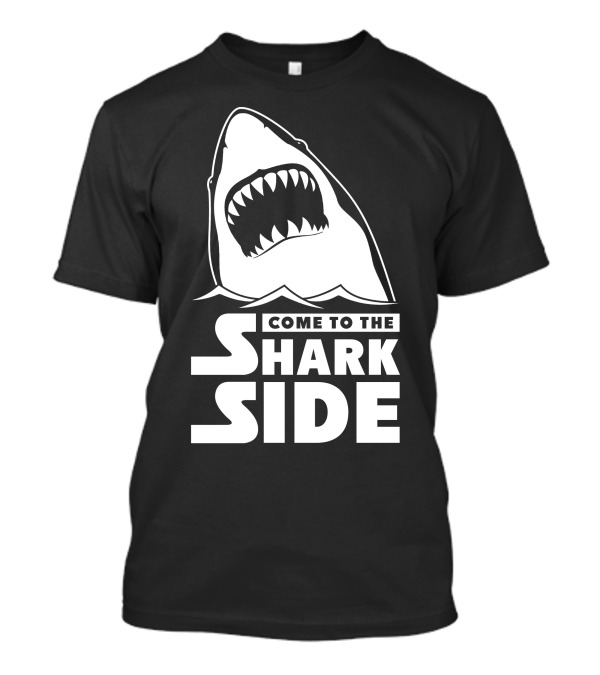 Come To The Shark Side Jaws Parody Dark Side Reference T-Shirt