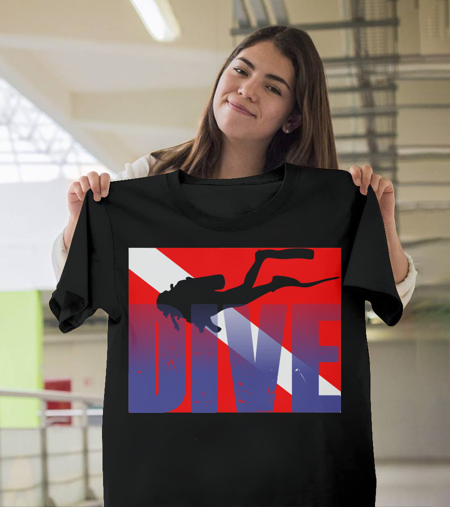Dive Flag Scuba T-Shirt