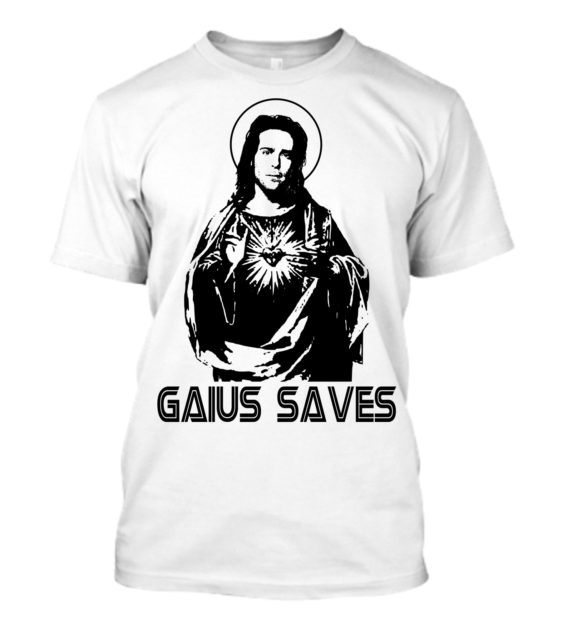 Gaius Saves Sacred Heart Iconic T-Shirt