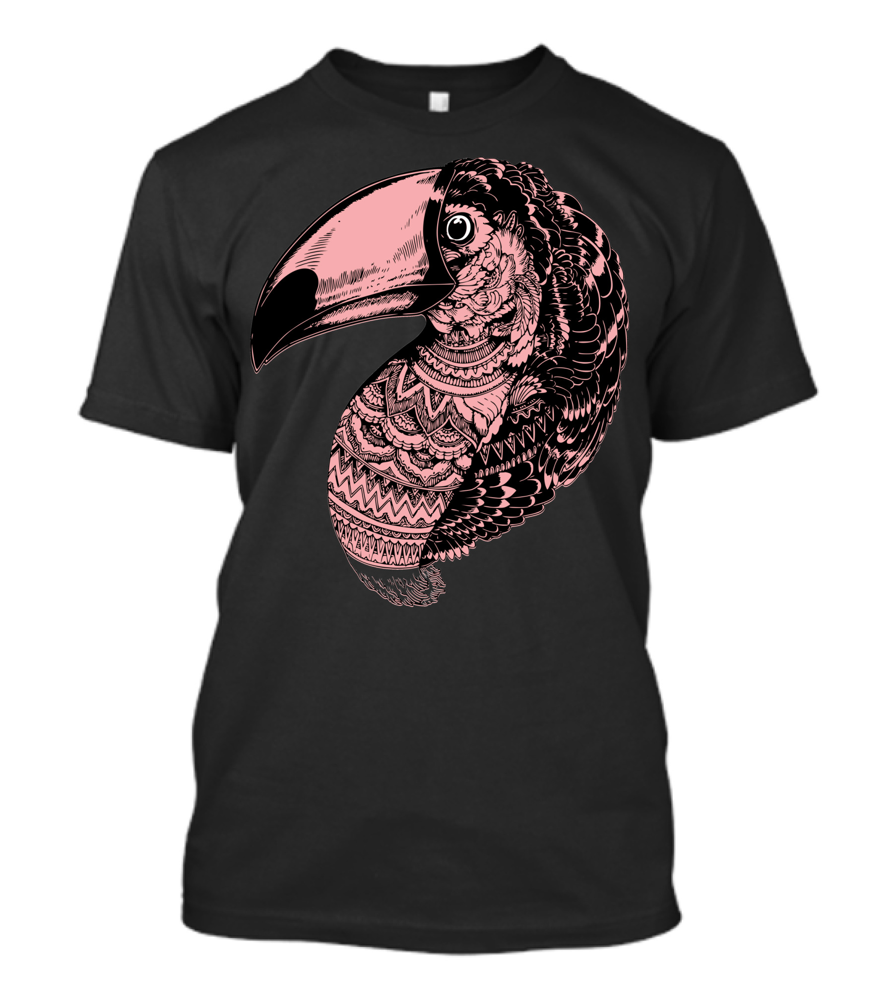 Guacamaya Bird Amazonas Wings Intricate Toucan T-Shirt
