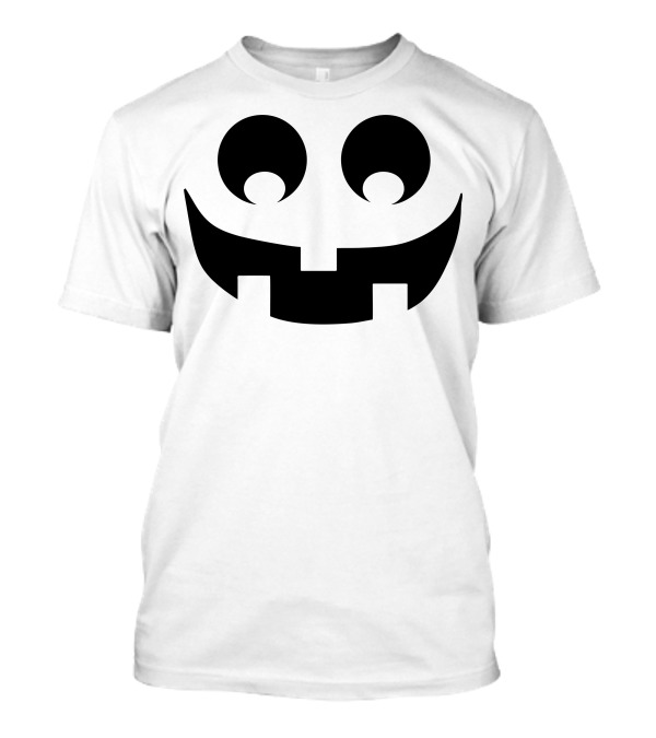 Halloween Pumpkin Face Smiling Jack-O'-Lantern T-Shirt