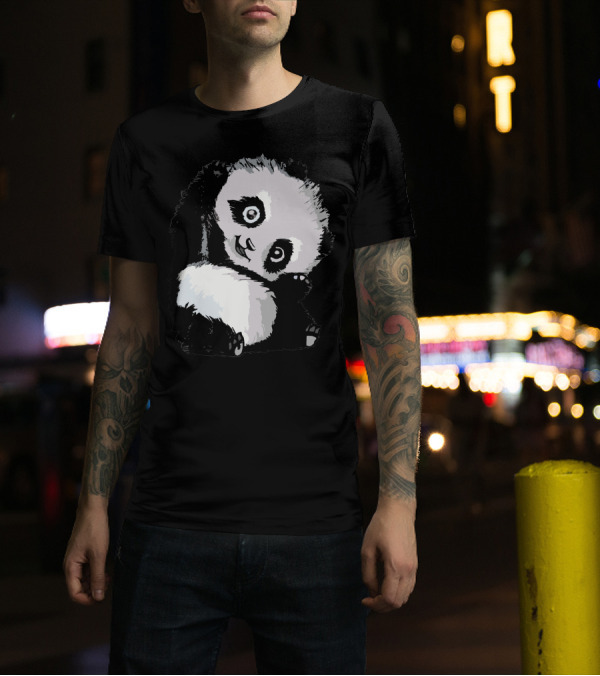 Happy Panda Cute Baby Panda Bear T-Shirt