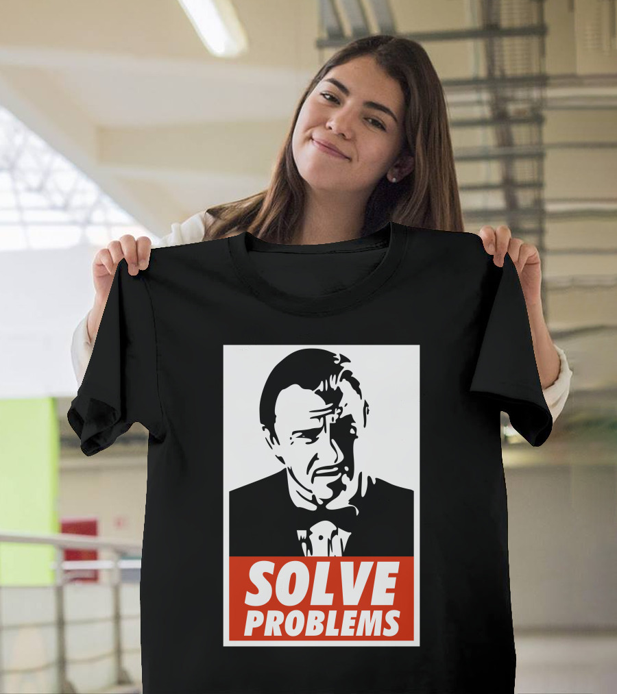 Solve Problems Iconic Character T-Shirt