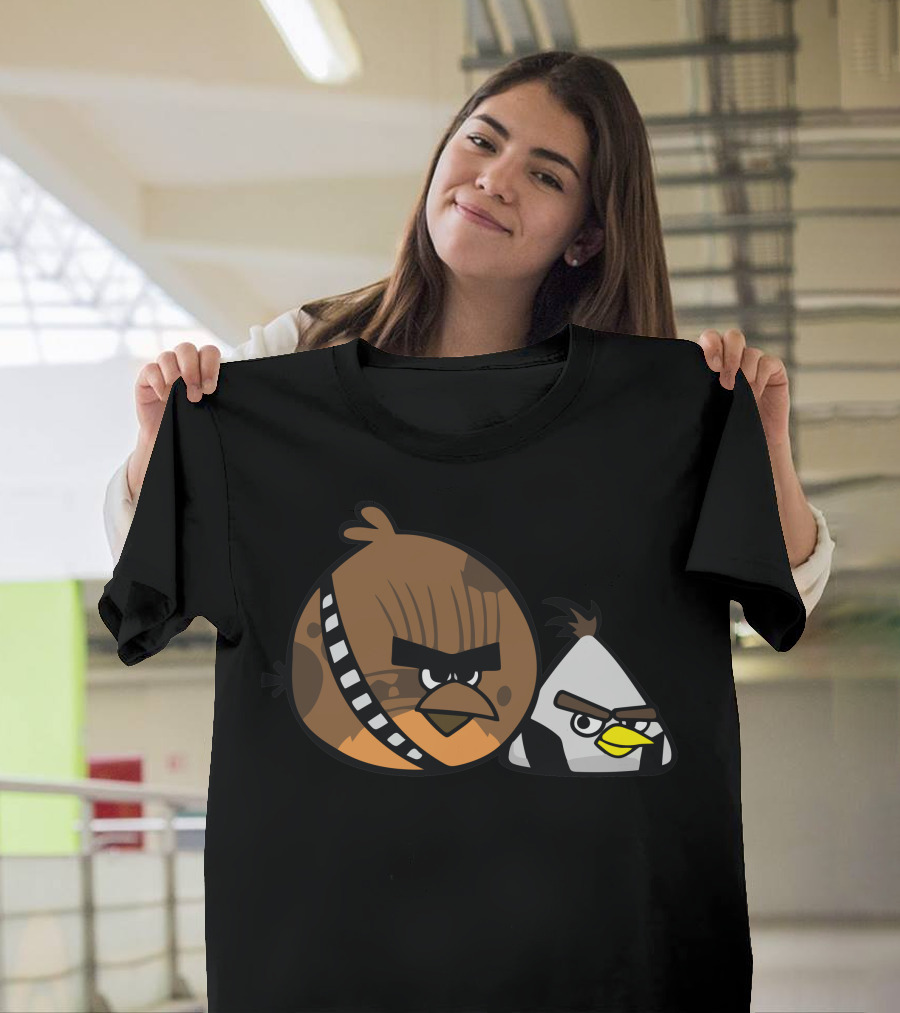 Angry Birds Star Wars Chewie and Han T-Shirt