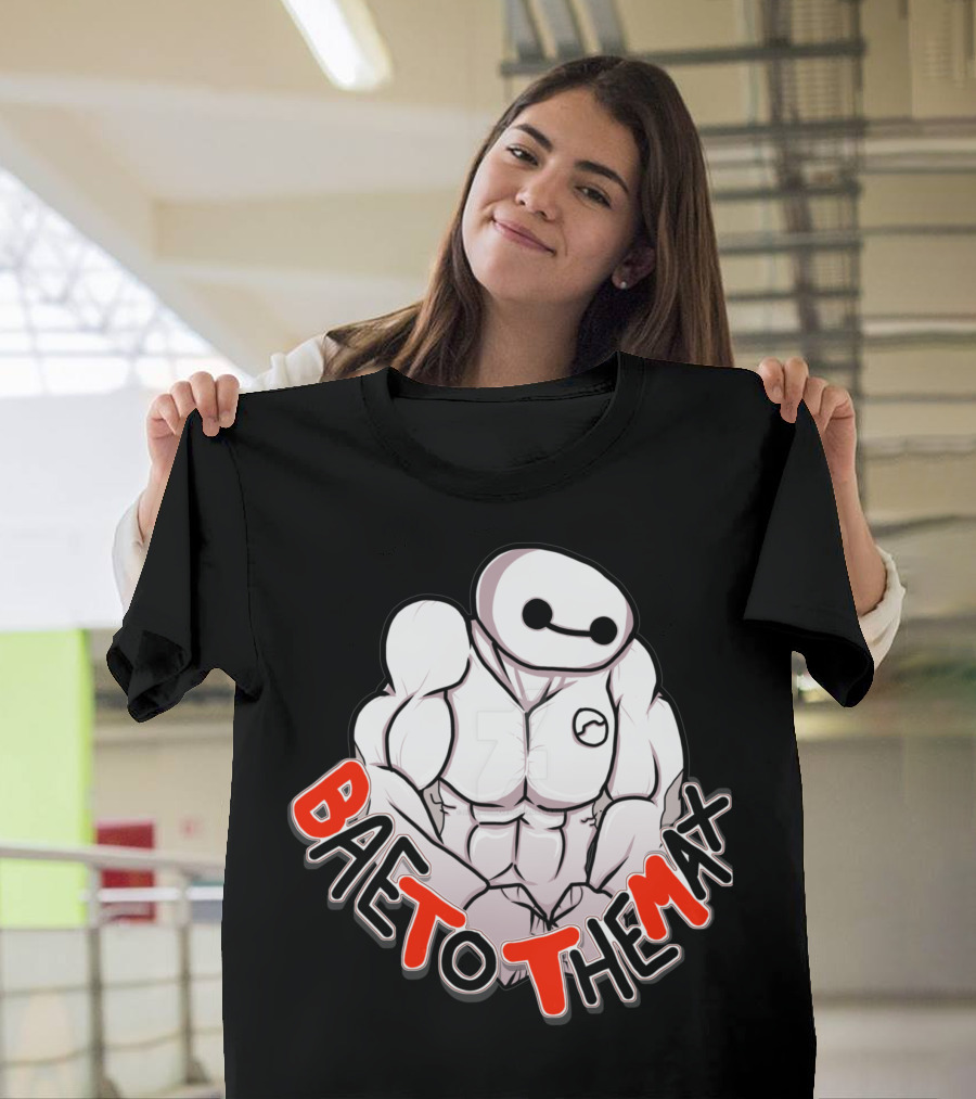 Bae To The Max Buff Cartoon Character T-Shirt