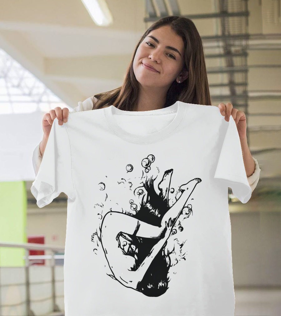 Drowning in Bubbles of Deep Silence T-Shirt
