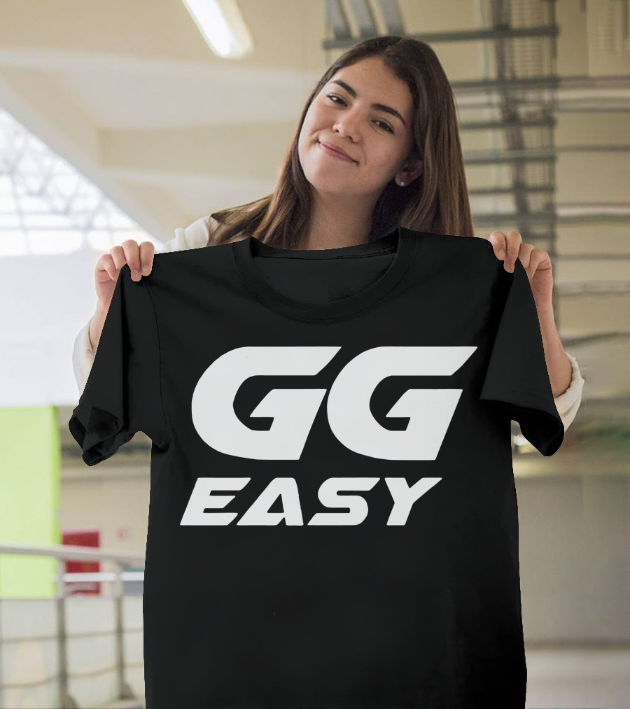 GG Easy Gaming Victory Phrase T-Shirt