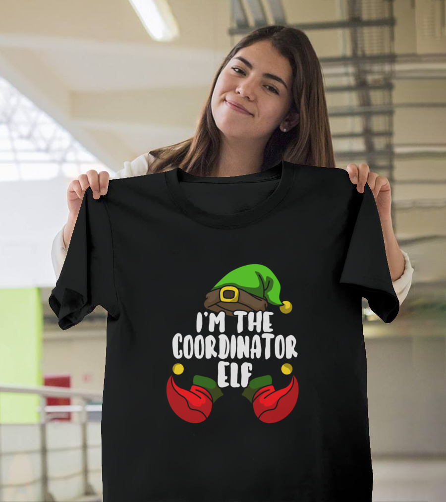 I'm The Coordinator Elf Matching Family Group T-Shirt