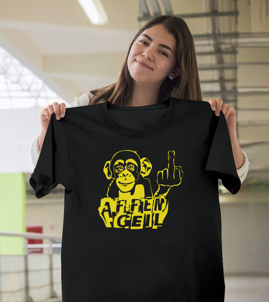 AFFEN GEIL Monkey Gesture T-Shirt