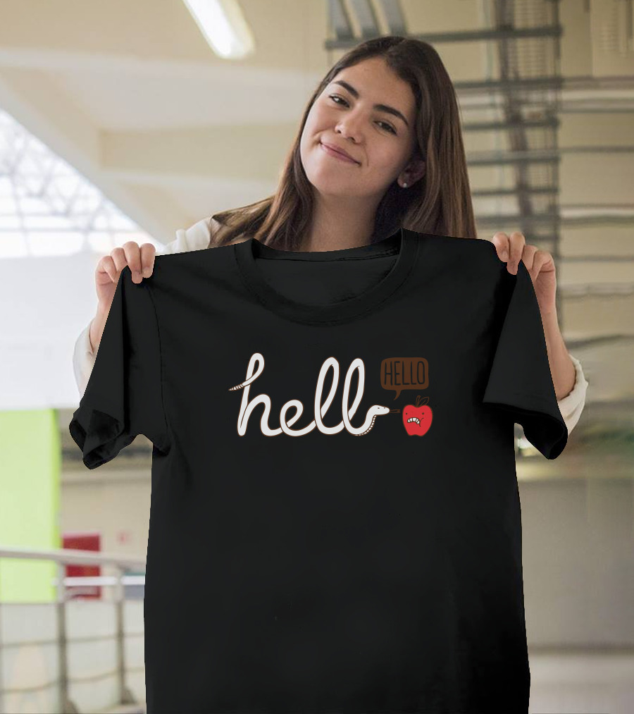 Hello Snake Apple T-Shirt
