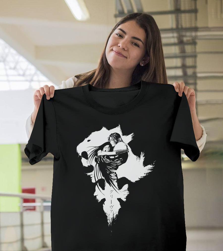 Leonhart Griever Embrace Final Fantasy VIII White Lion T-Shirt